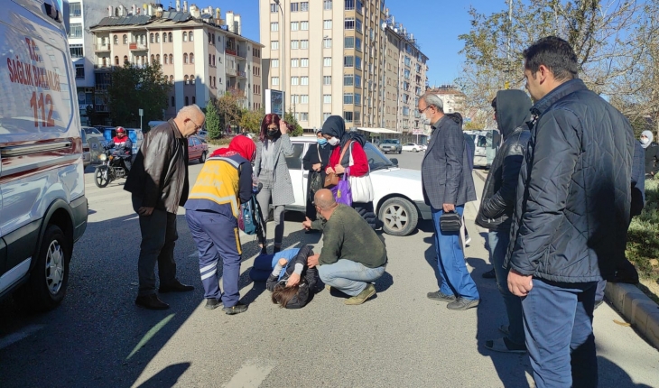 Seydişehir’de otomobilin çarptığı öğrenci yaralandı