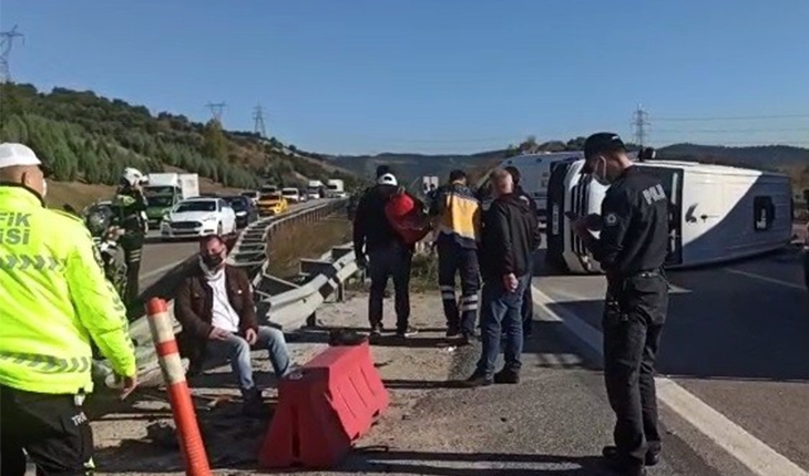 Bursa'da çevre yolundaki kazada can pazarı: 10 yaralı