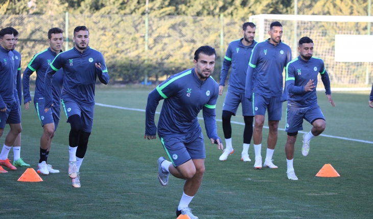Konyaspor, Rizespor hazırlıklarını sürdürdü