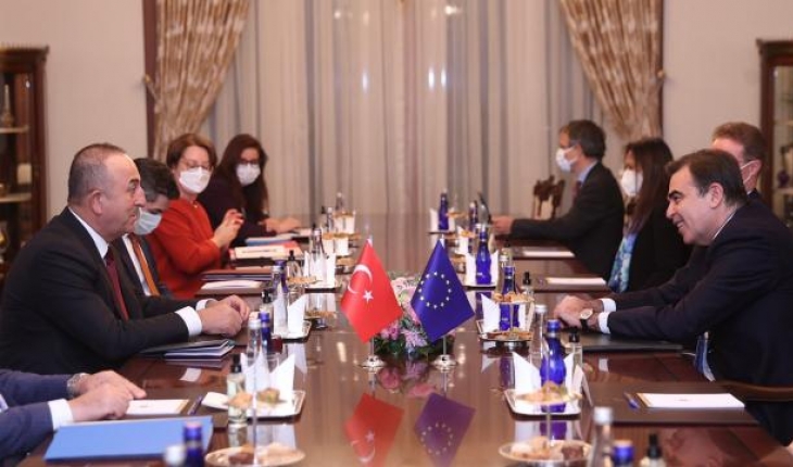 Bakan Çavuşoğlu, AB Komisyonu Başkan Yardımcısı ile görüştü