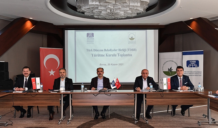 Türk Dünyası Belediyeler Birliği Osmangazi’de toplandı