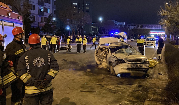 Konya’da feci kaza: 2 ölü, 1 yaralı