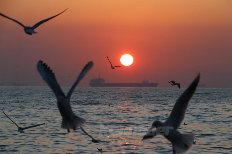 Tekirdağ’da gün doğumu