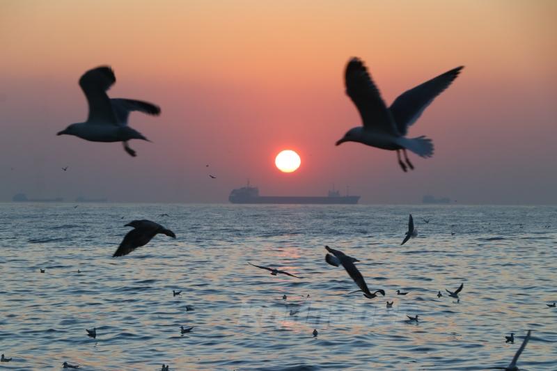 Tekirdağ’da gün doğumu