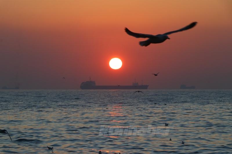 Tekirdağ’da gün doğumu