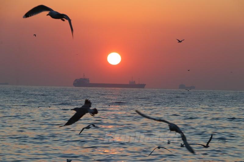Tekirdağ’da gün doğumu