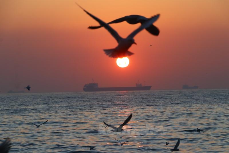 Tekirdağ’da gün doğumu