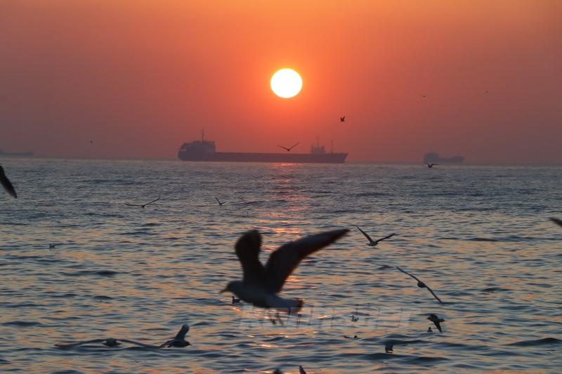 Tekirdağ’da gün doğumu