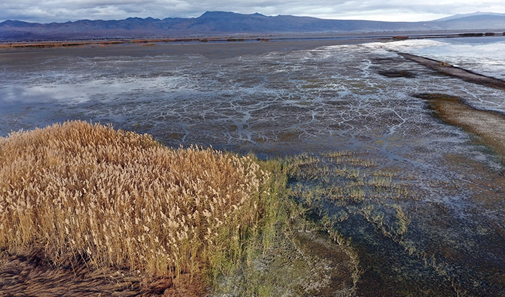Konya Kapalı Havzası'ndaki göller onlarca metre çekildi