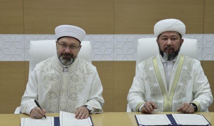 Diyanet ile Kazakistan Müslümanları İdaresi arasında iş birliği imzalandı