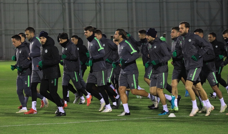 Konyaspor, Vanspor maçı hazırlıklarını tamamladı