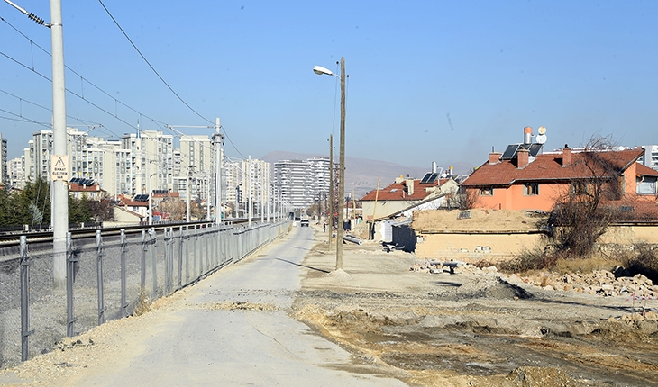 Konya Büyükşehir’in alternatif cadde çalışmaları sürüyor