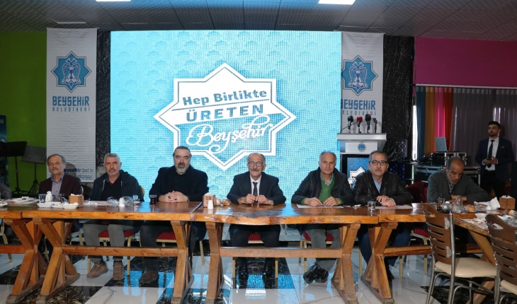 Başkan Bayındır'dan Beyşehir Gölü için çağrı