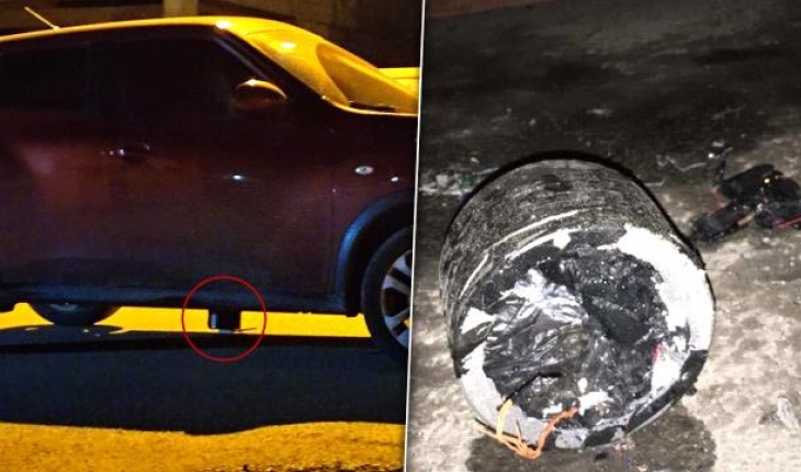 Polisin aracına tuzaklanan bombanın faillerinden 3'ü tutuklandı