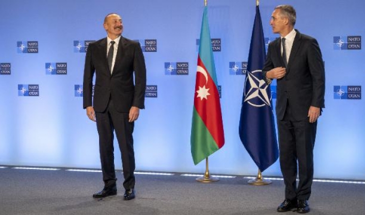 Azerbaycan Cumhurbaşkanı Aliyev NATO’ya gitti