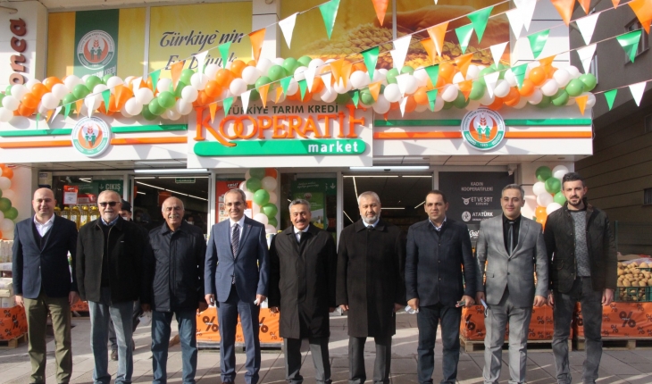 Tarım Kredi Kooperatif Market Seydişehir’de hizmete girdi