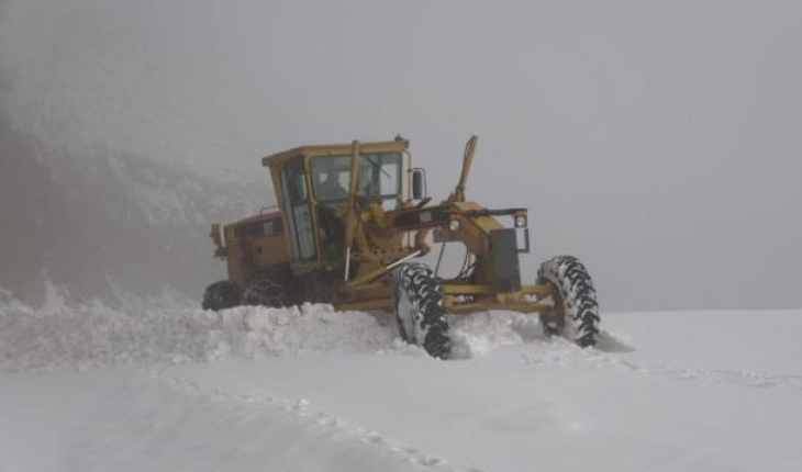 Ulaşıma kar engeli: Muş’ta 41 yol kapandı