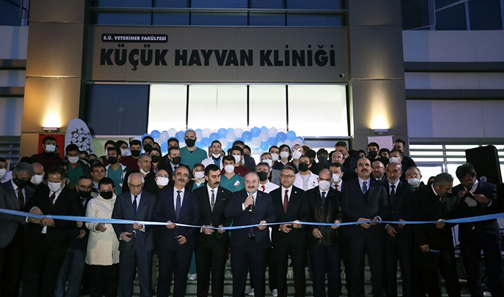Bakan Varank Konya'da Küçük Hayvan Hastanesi'nin açılışını yaptı