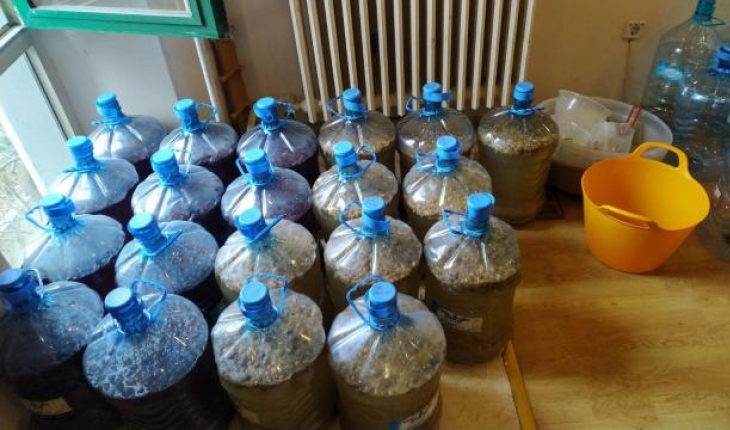 Muğla’da 1040 litre sahte içki ele geçirildi