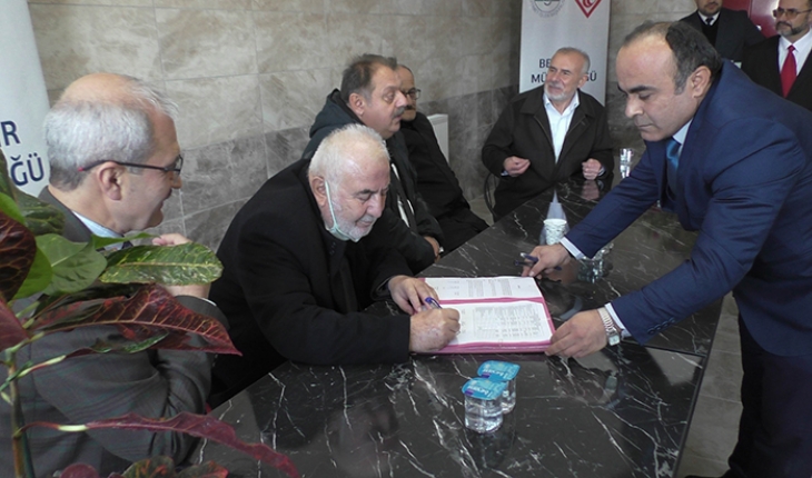 Beyşehir'de Kuran Kursu binası devir teslim töreni yapıldı