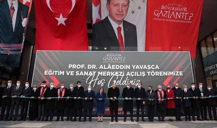 Cumhurbaşkanı Erdoğan, Prof. Dr. Alaeddin Yavaşca Eğitim ve Sanat Merkezi’ni açtı