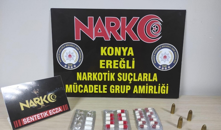 Konya’da uyuşturucu operasyonunda 2 kişi tutuklandı