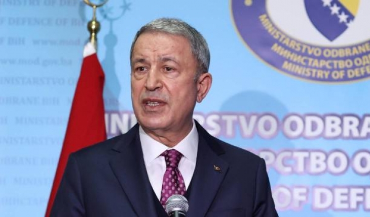 Bakan Akar: Bosna Hersek halkını bir bütün olarak görüyoruz