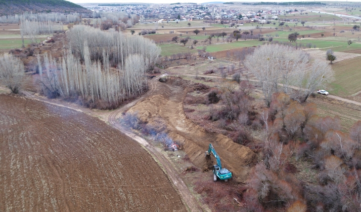Beyşehir'de DSİ'den taşkın koruma çalışmaları