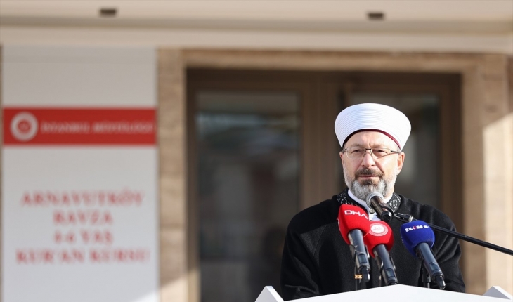 Ali Erbaş: Çocuklar Kur’an-ı Kerim ile iyiliklerle donatılmalı