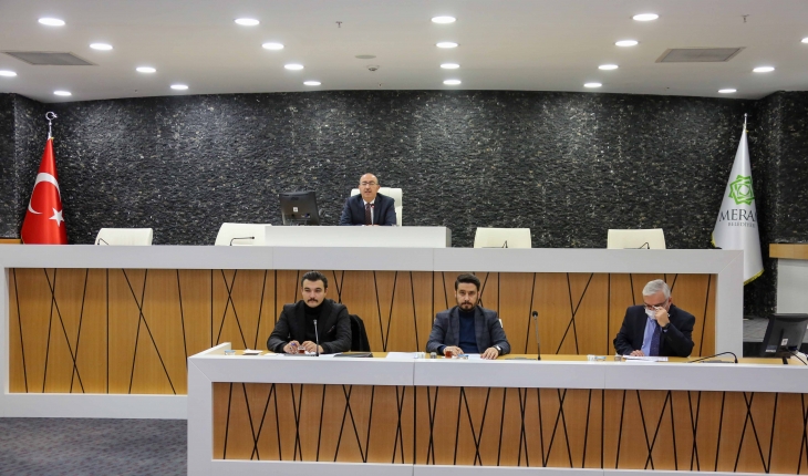 Meram’da yılın ilk meclis toplantısı yapıldı