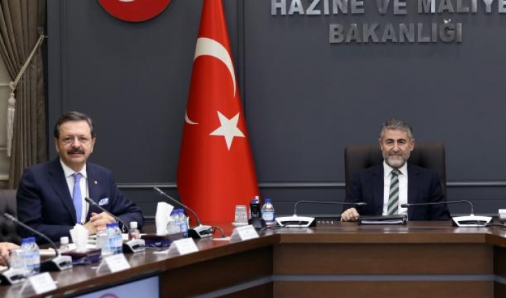 Hisarcıklıoğlu: Bakan’ın pozitif yaklaşımı iş dünyasına şevk veriyor