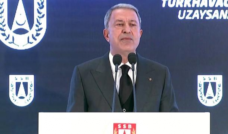 Bakan Akar: Türk savunma sanayii bu projeyi de başarıyla tamamlayacak