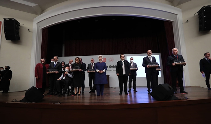 Konya Büyükşehir’in projesine Emine Erdoğan'dan ödül