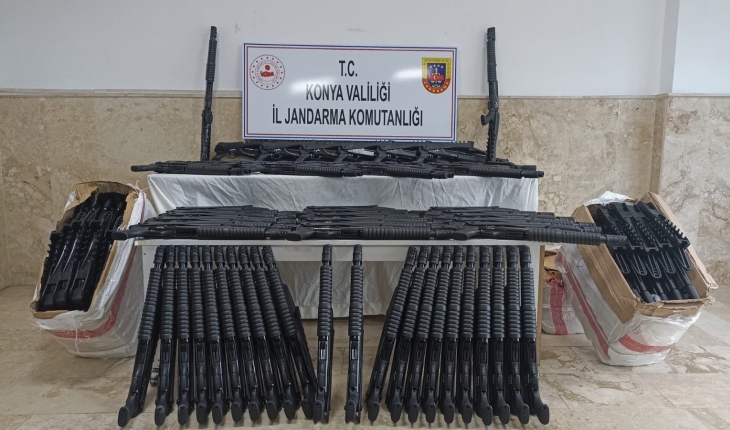 Usulsüz üretilen 150 pompalı av tüfeği ele geçirildi