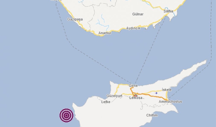 Akdeniz'de 6,4 büyüklüğünde deprem! Konya'da da hissedildi