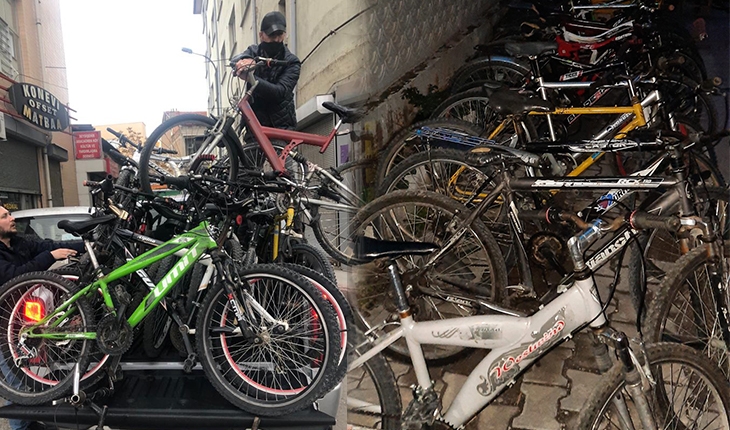 Konya’da bisiklet hırsızı yakayı ele verdi
