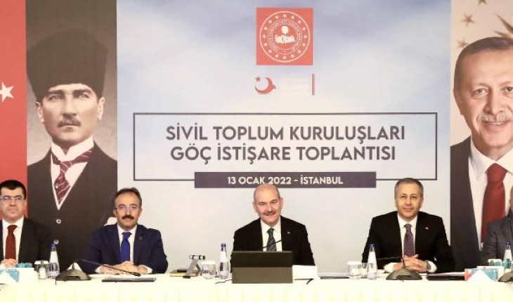 Bakan Soylu, STK temsilcileriyle bir araya geldi