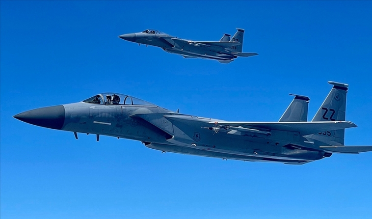 ABD'ye ait F-15 savaş uçakları Estonya'ya konuşlandırıldı