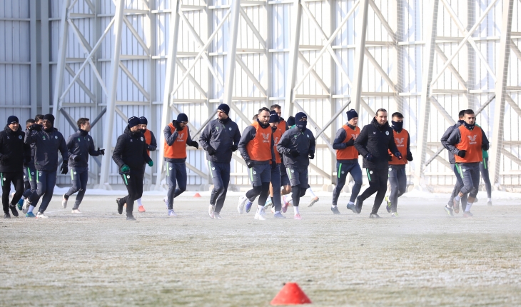 Konyaspor, GZT Giresunspor maçı hazırlıklarına devam etti