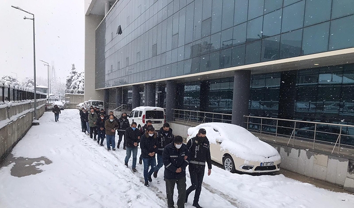 Konya dahil 13 ildeki oto dolandırıcılığı operasyonu: 11 tutuklama