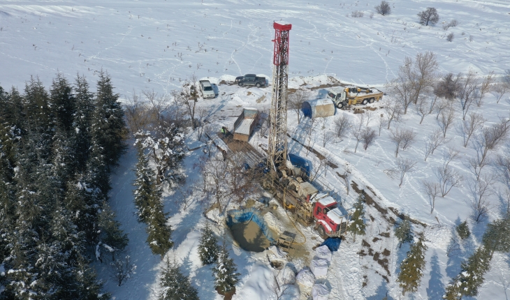 KOSKİ -22 derecede sondaj çalışmalarını aralıksız sürdürüyor