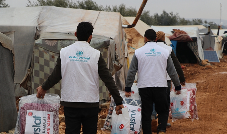 Vuslat Derneği Suriye’deki aileler için yardım seferberliği başlattı