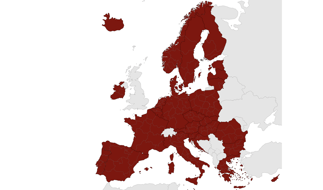 Avrupa’nın tamamı Covid-19 seyahat haritasında koyu kırmızıya boyandı