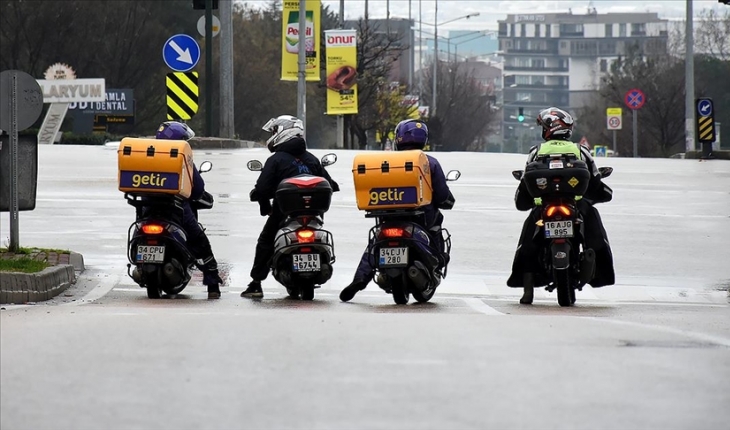 Türk-İş'ten motosikletli kuryelere tam destek