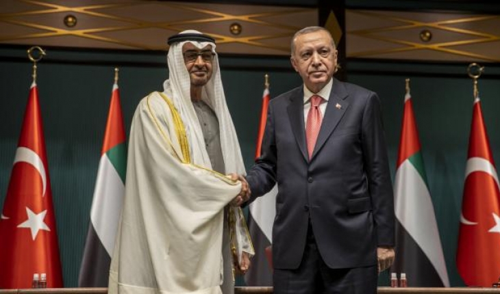 Abu Dabi Veliaht Prensi'nden Cumhurbaşkanı Erdoğan'a geçmiş olsun telefonu