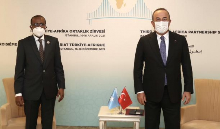 Bakan Çavuşoğlu Somalili mevkidaşıyla görüştü