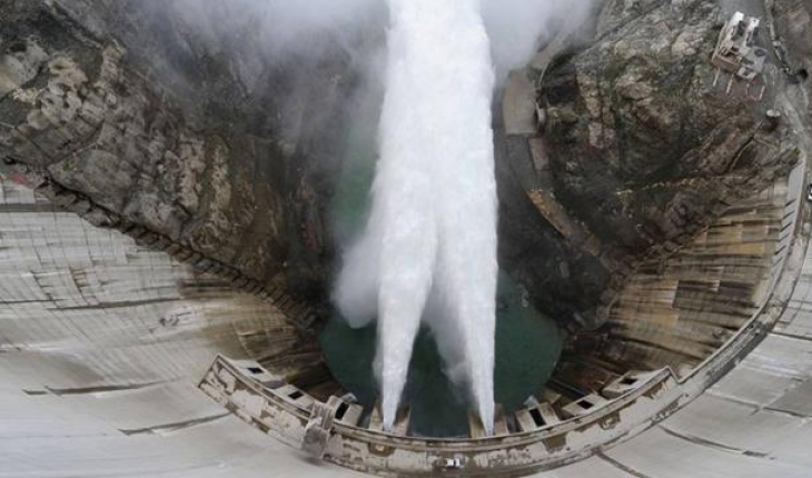 Hidroelektrik santralleri elektrik üretiminde üçüncü sırada