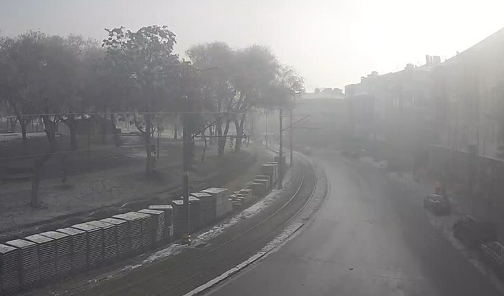 Konya’da yoğun sis