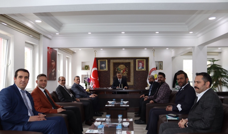 Esnaf ve  Sanatkârlar Odasından Başkan Tutal’a ziyaret