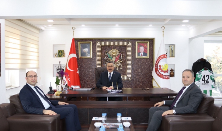 Seydişehir Belediye Başkanı Mehmet Tutal’a ziyaretler
